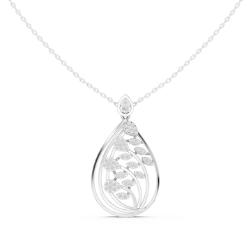 The Dewdrop Petal Pendant
