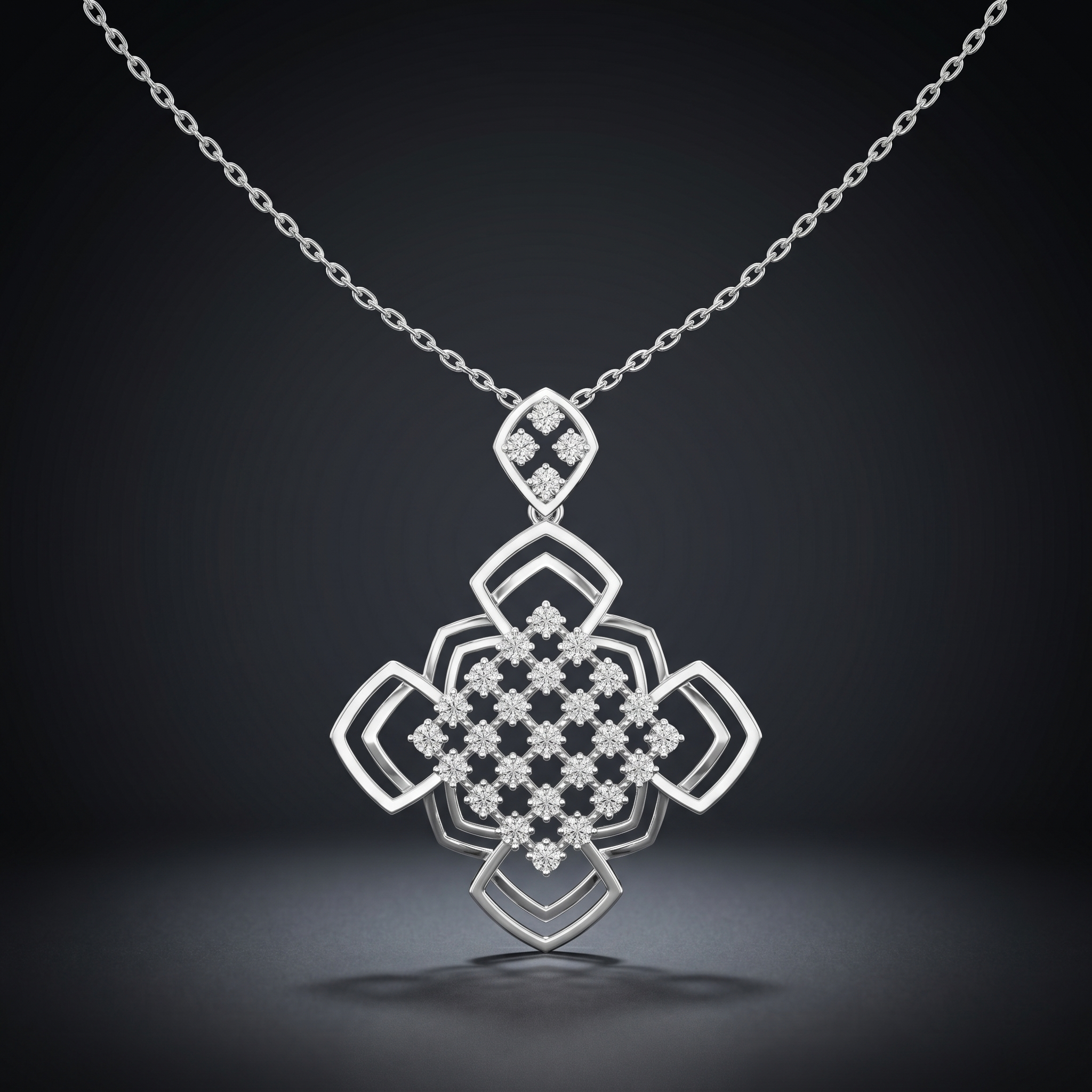 The Imperial Snowflake Pendant