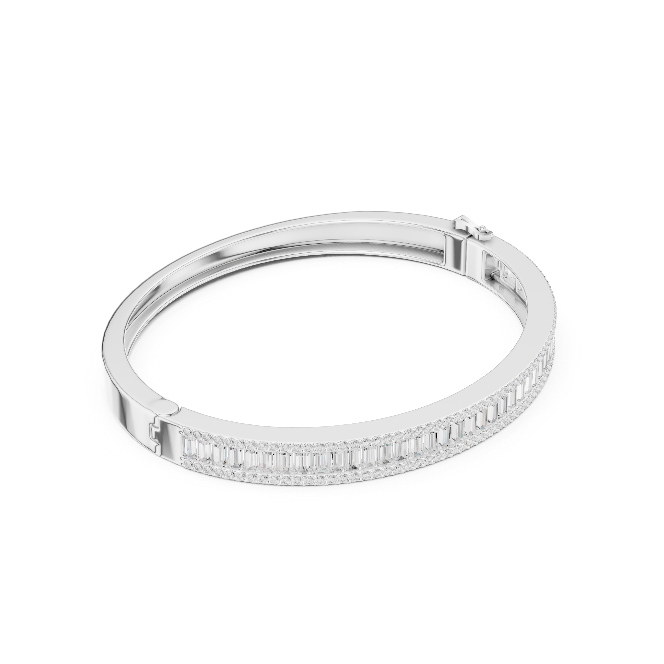 The Baguette Grid Bracelet