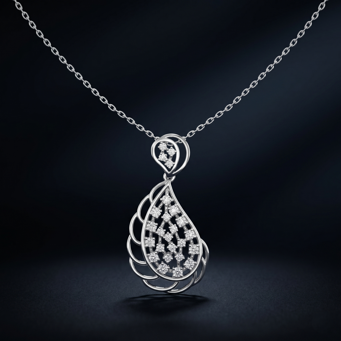 The Dewdrop Blossom Pendant