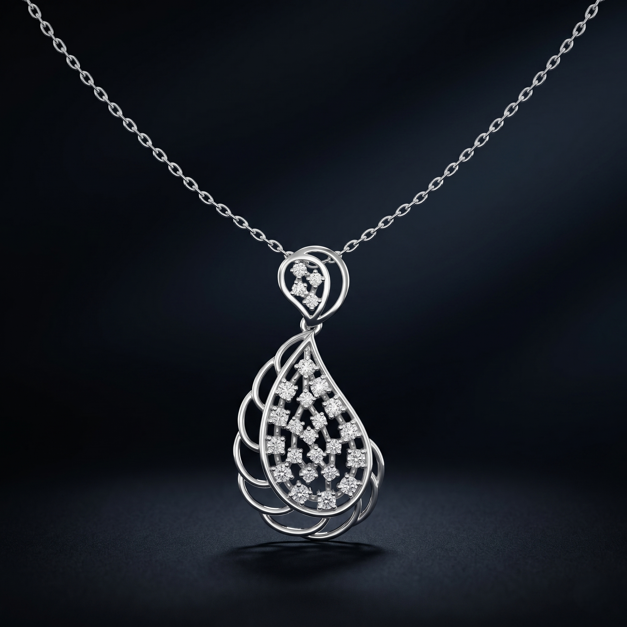The Dewdrop Blossom Pendant