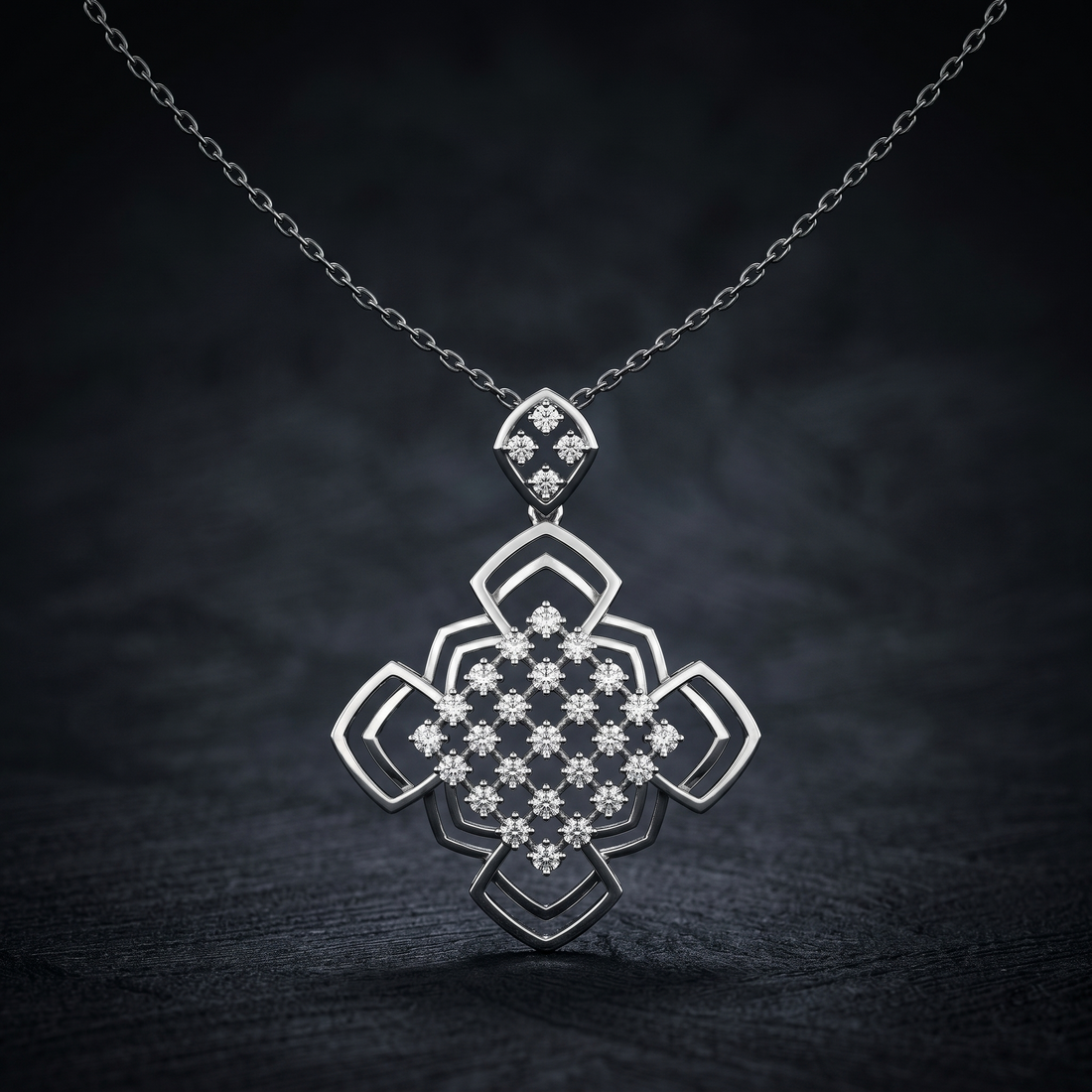 The Imperial Snowflake Pendant