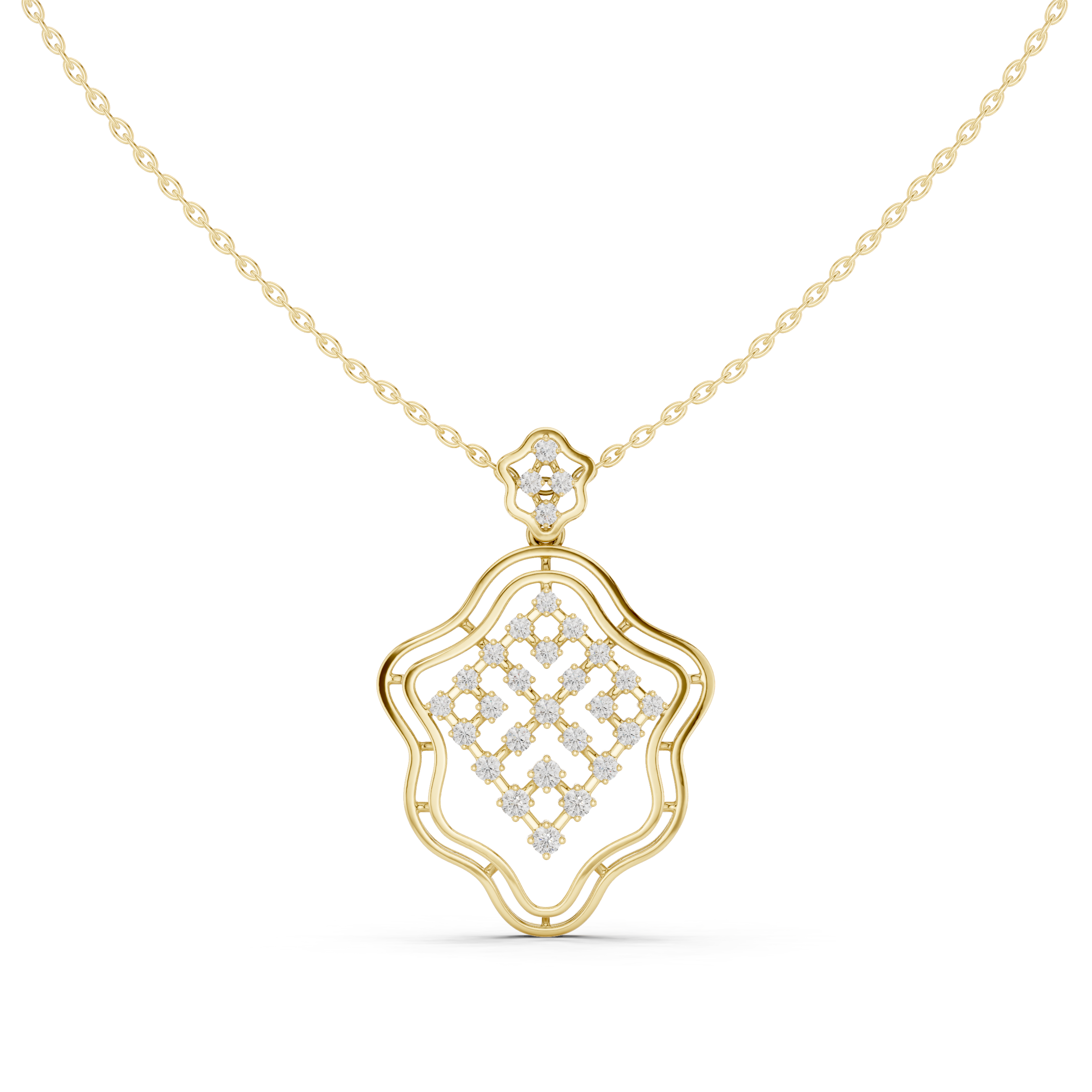 The Floral Symphony Pendant