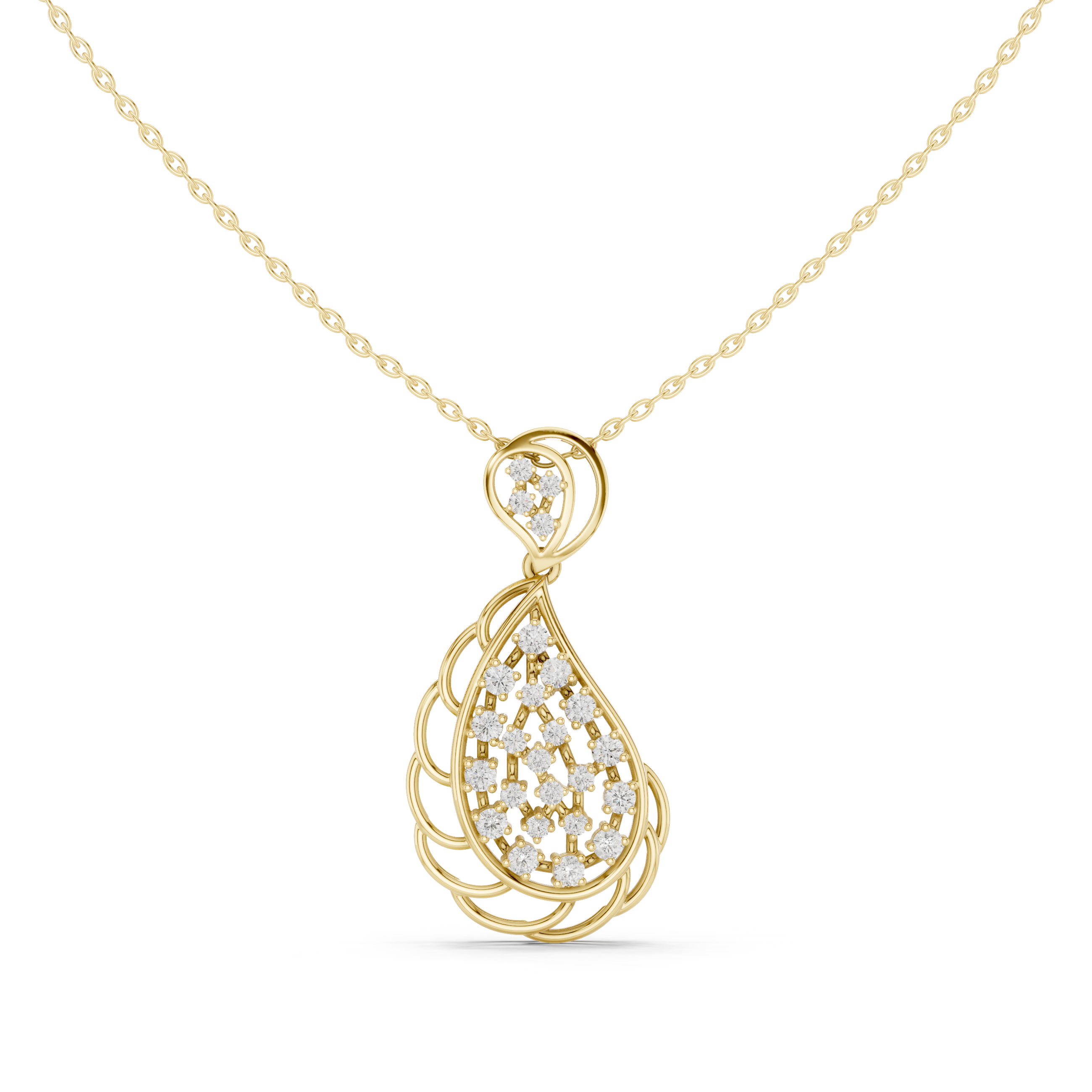 The Dewdrop Blossom Pendant