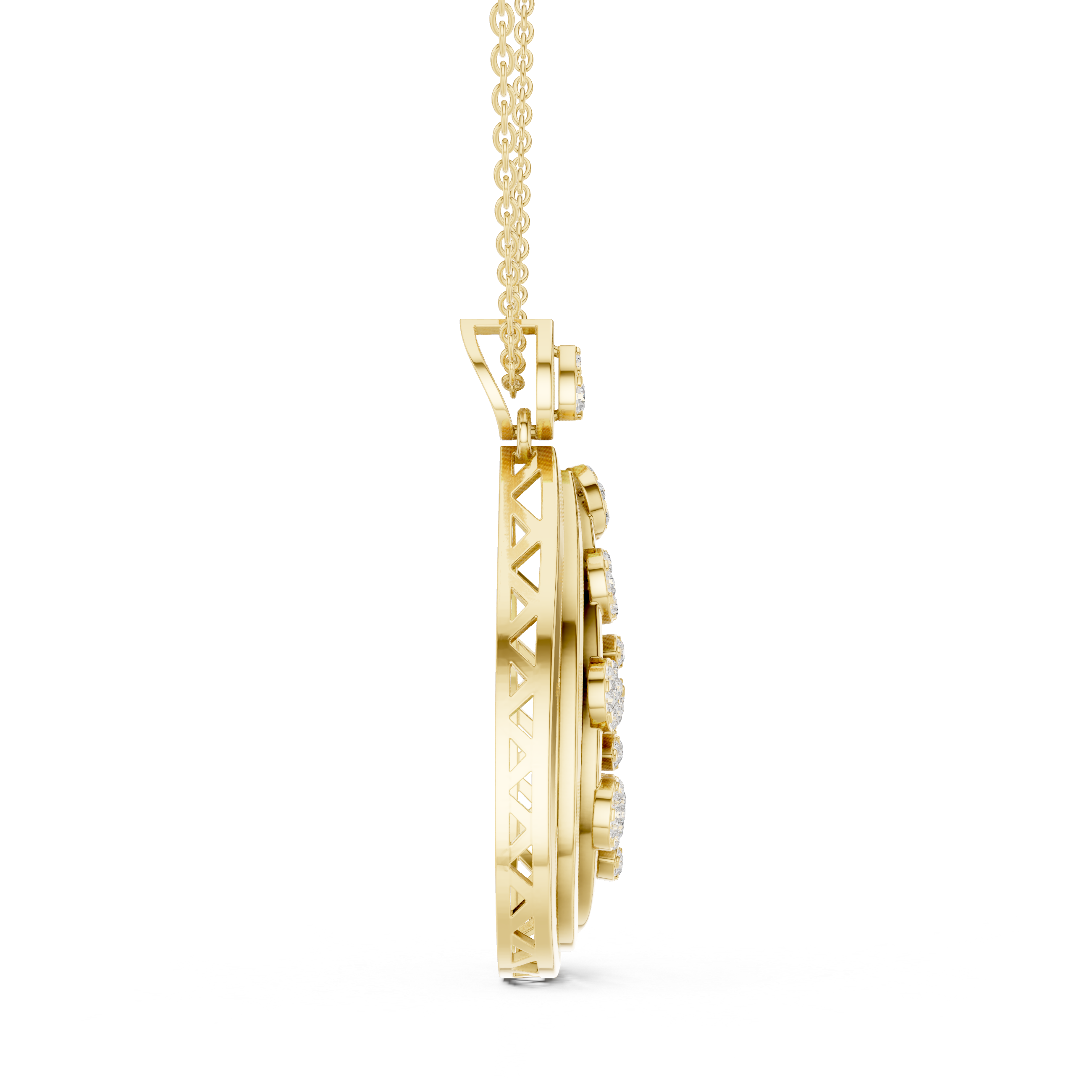 The Dewdrop Petal Pendant