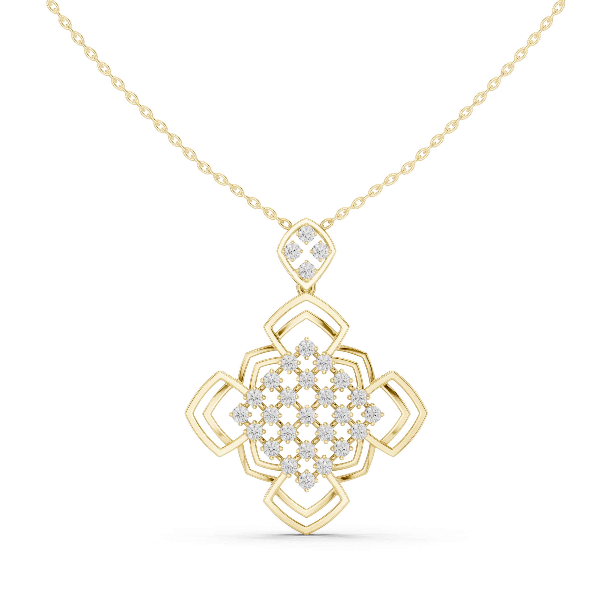 The Imperial Snowflake Pendant