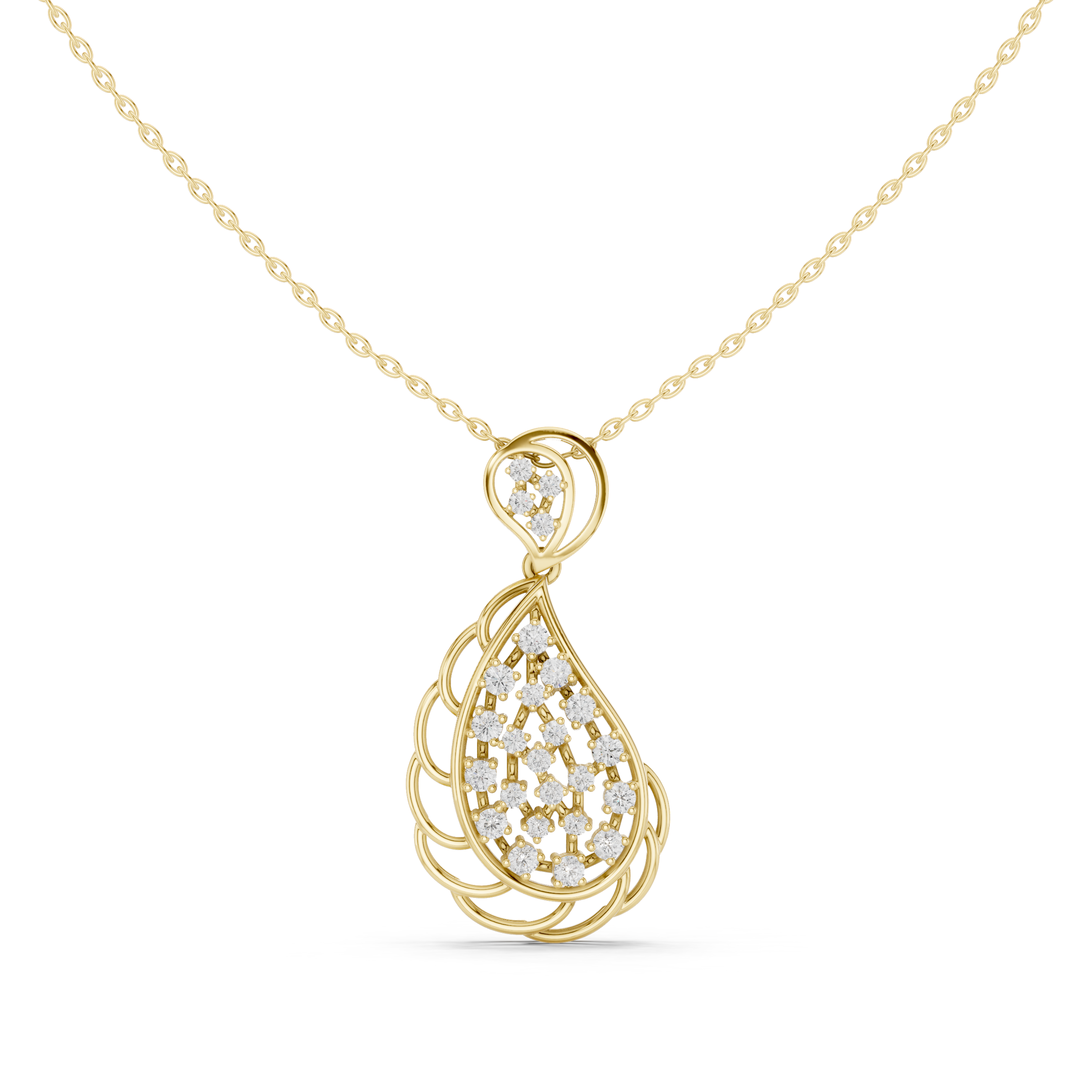 The Dewdrop Blossom Pendant