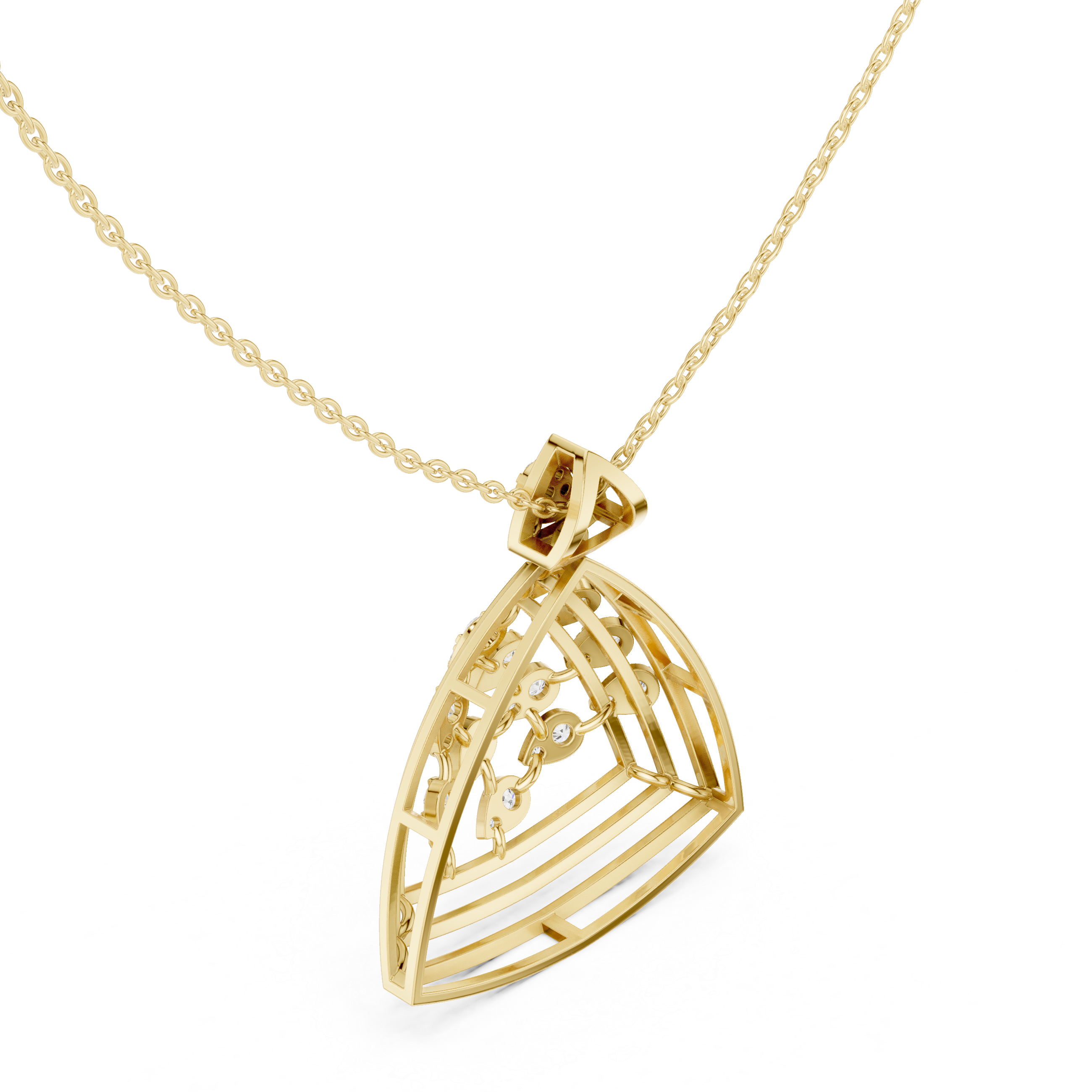 The Trinity Drop Pendant