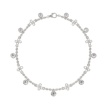 Round Bezel & Link Bracelet