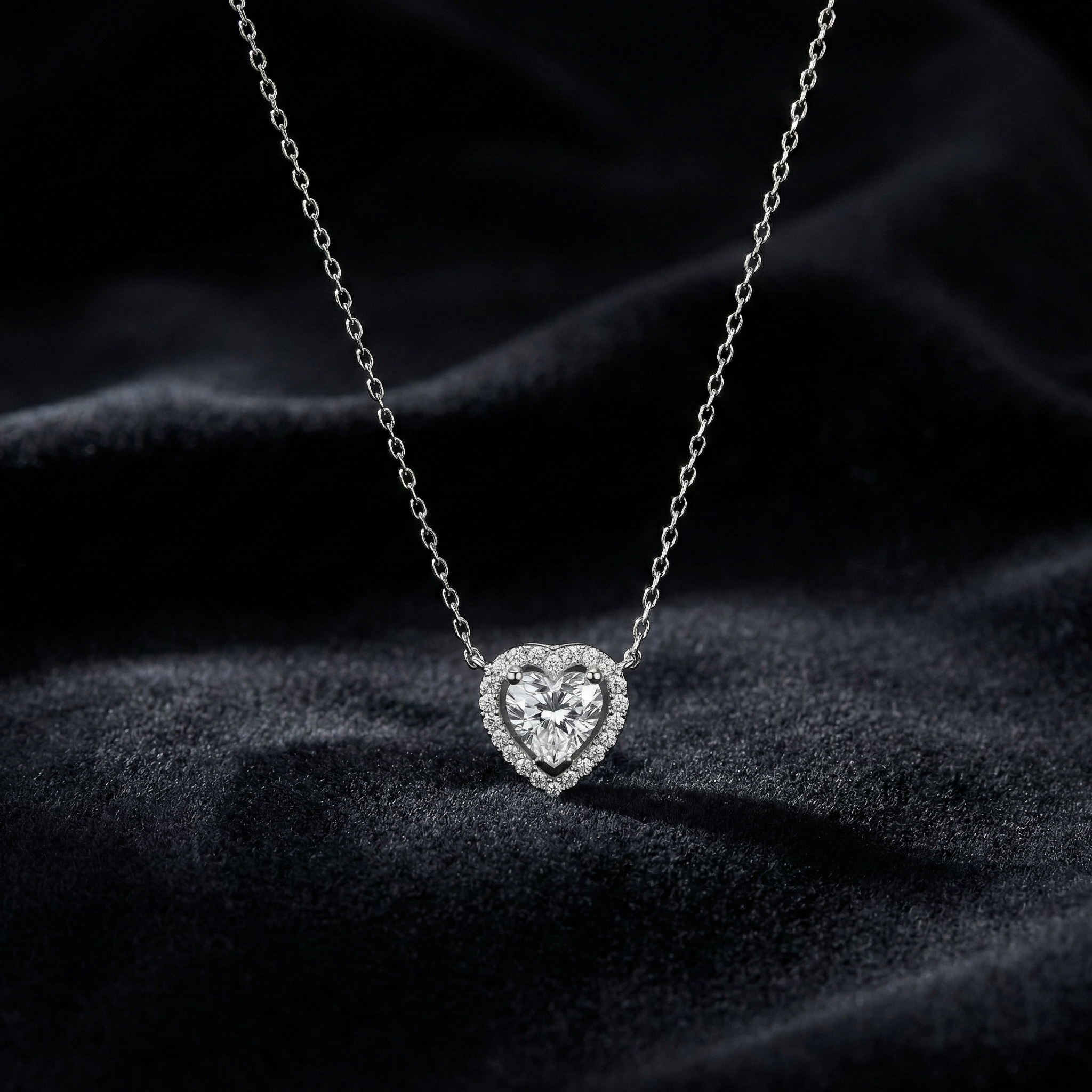 The Nova Heart Necklace