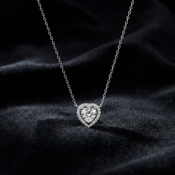 The Nova Heart Necklace