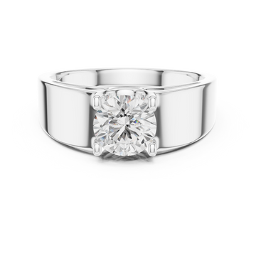 The Apex Solitaire Ring