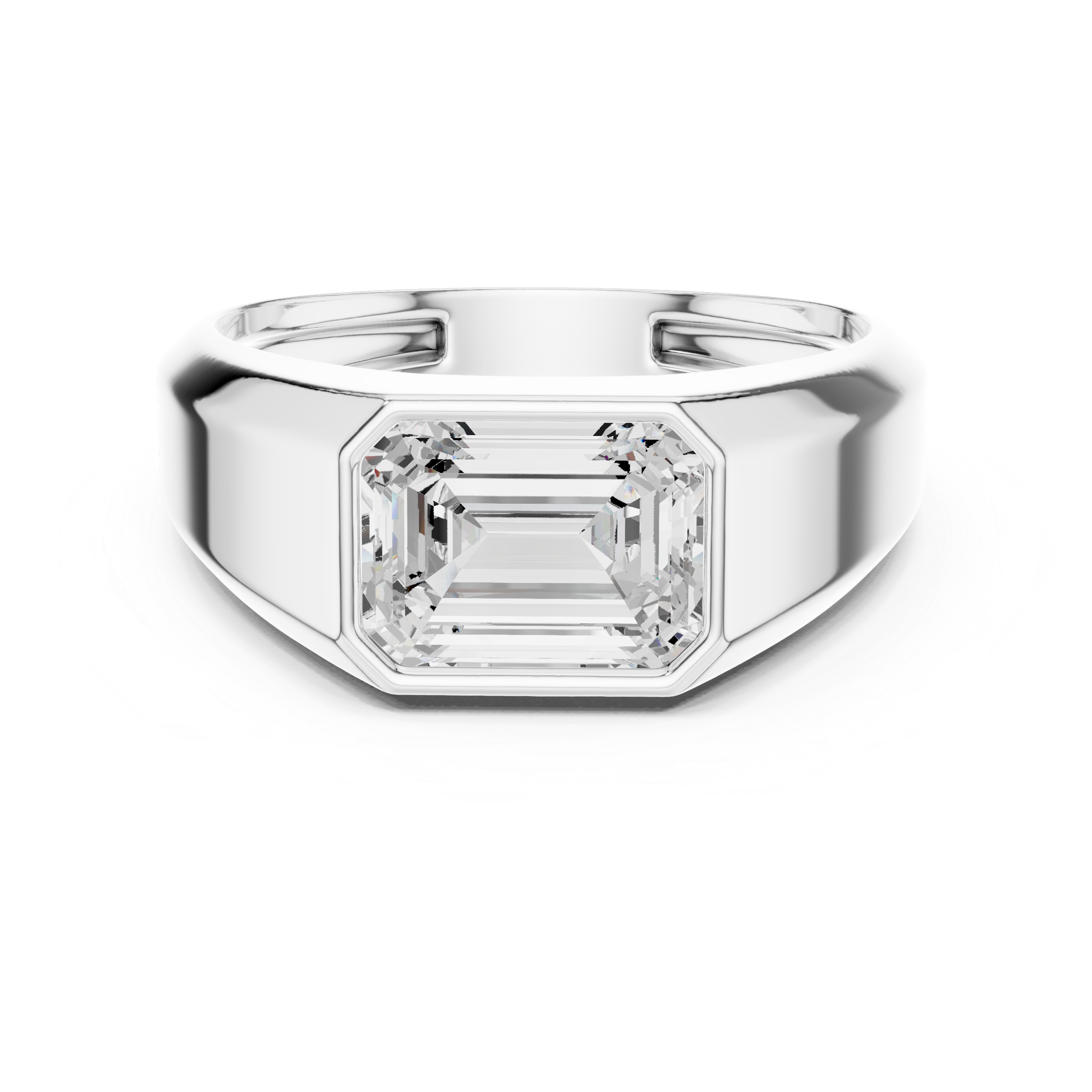 The Emerald Solitaire Ring