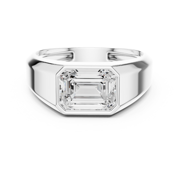 The Emerald Solitaire Ring