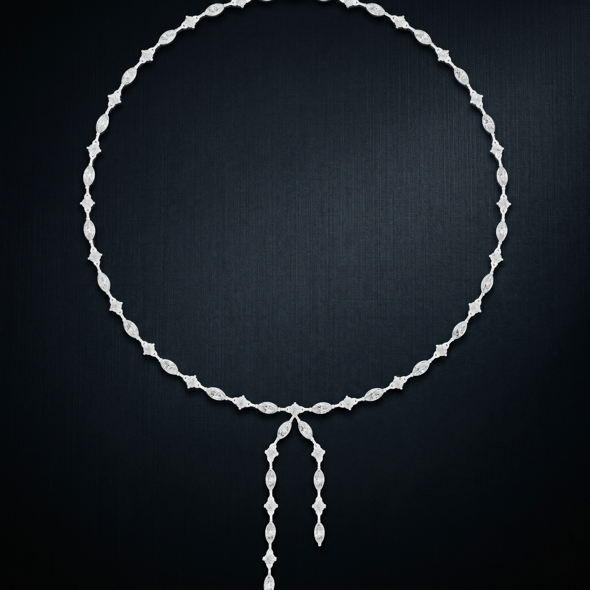 The Frozen Rain Drop Necklace