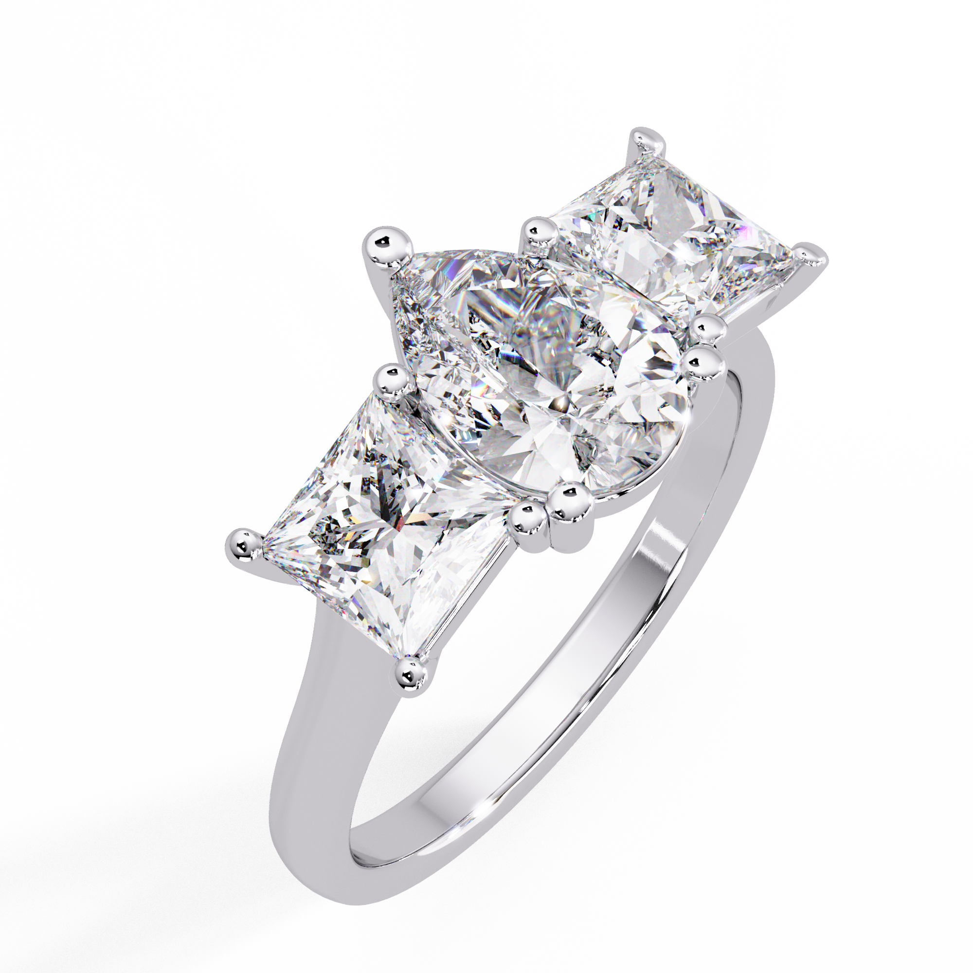 The Prism Trinity Ring