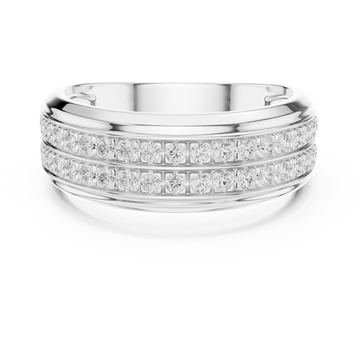 The Regal Twin Band Ring