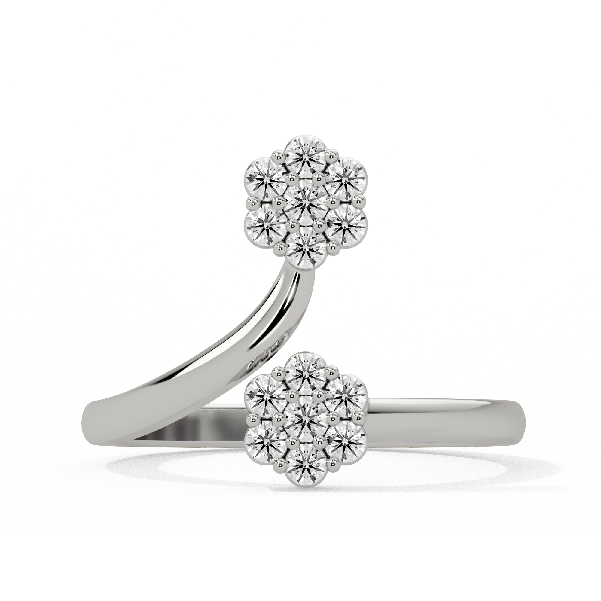 The Twin Daisy Ring