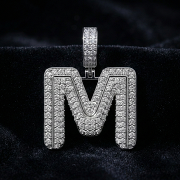 The Brilliant 'M' Pendant