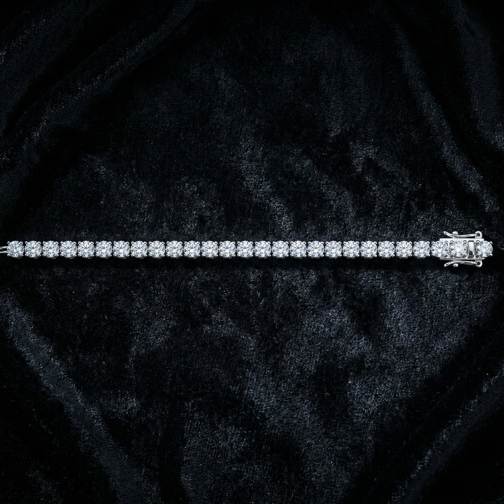 Round Tennis Bracelet