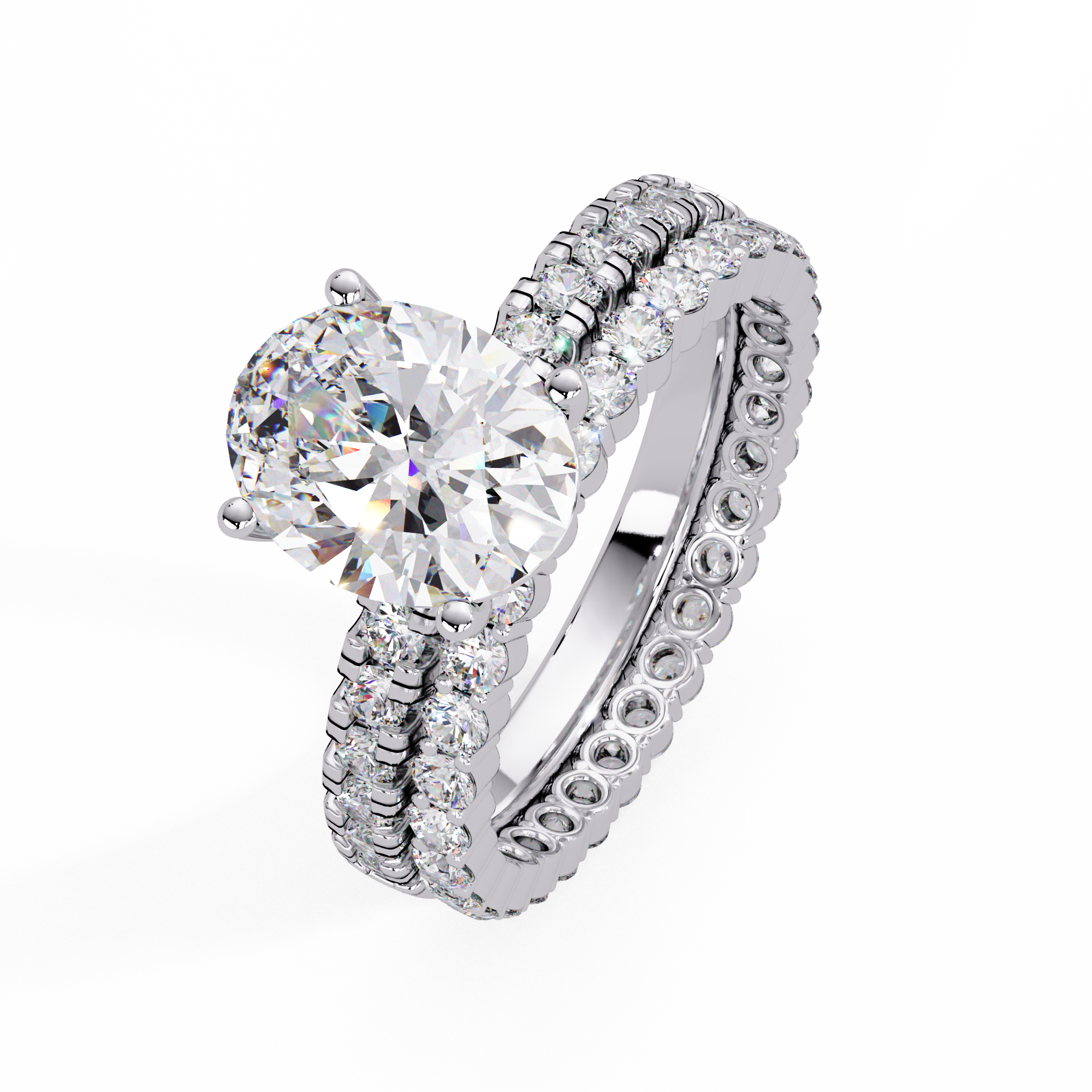 The Majesty Oval Ring