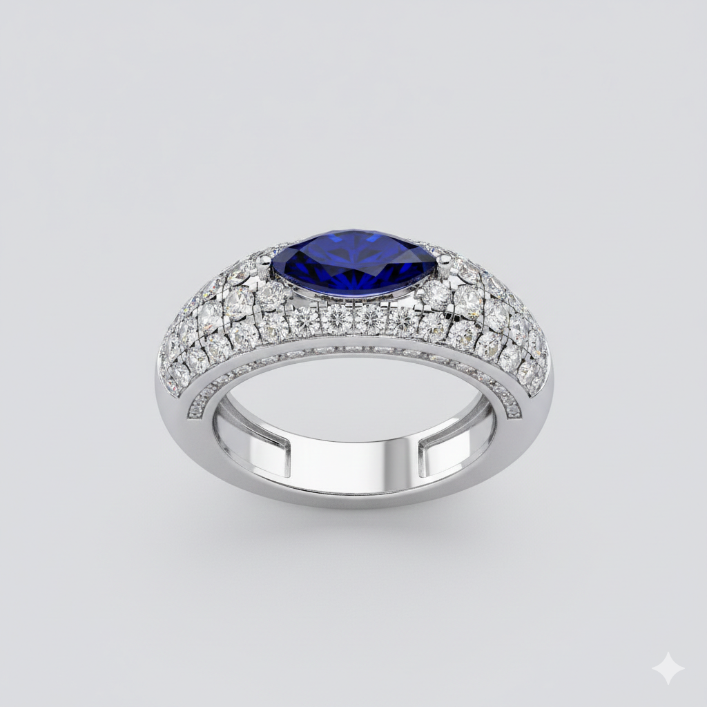 Stellar Marquise Ring