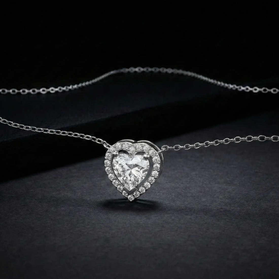 The Nova Heart Necklace