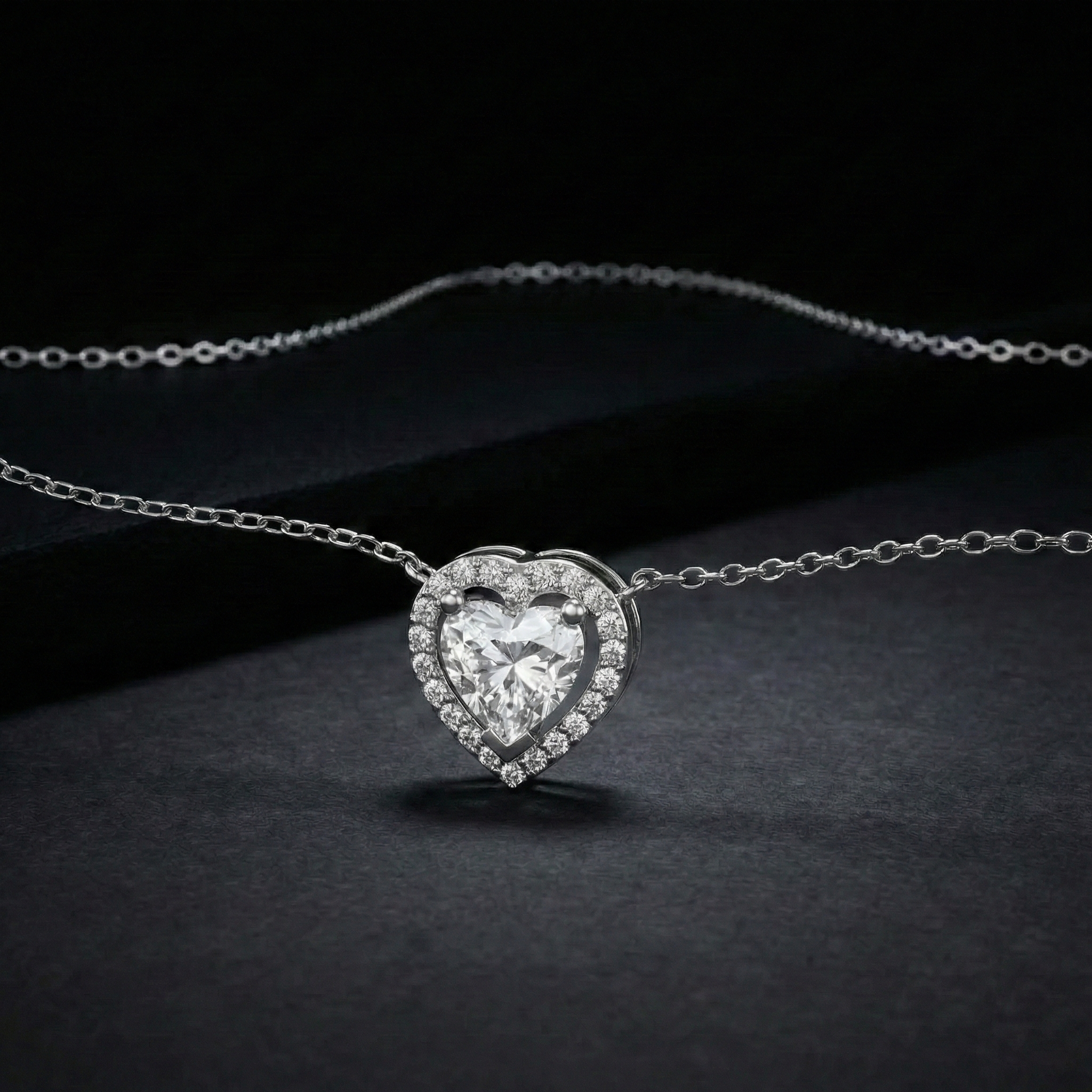 The Nova Heart Necklace