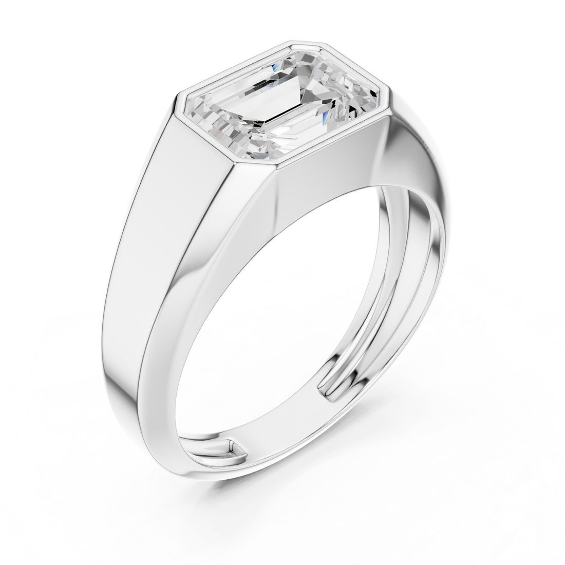The Emerald Solitaire Ring