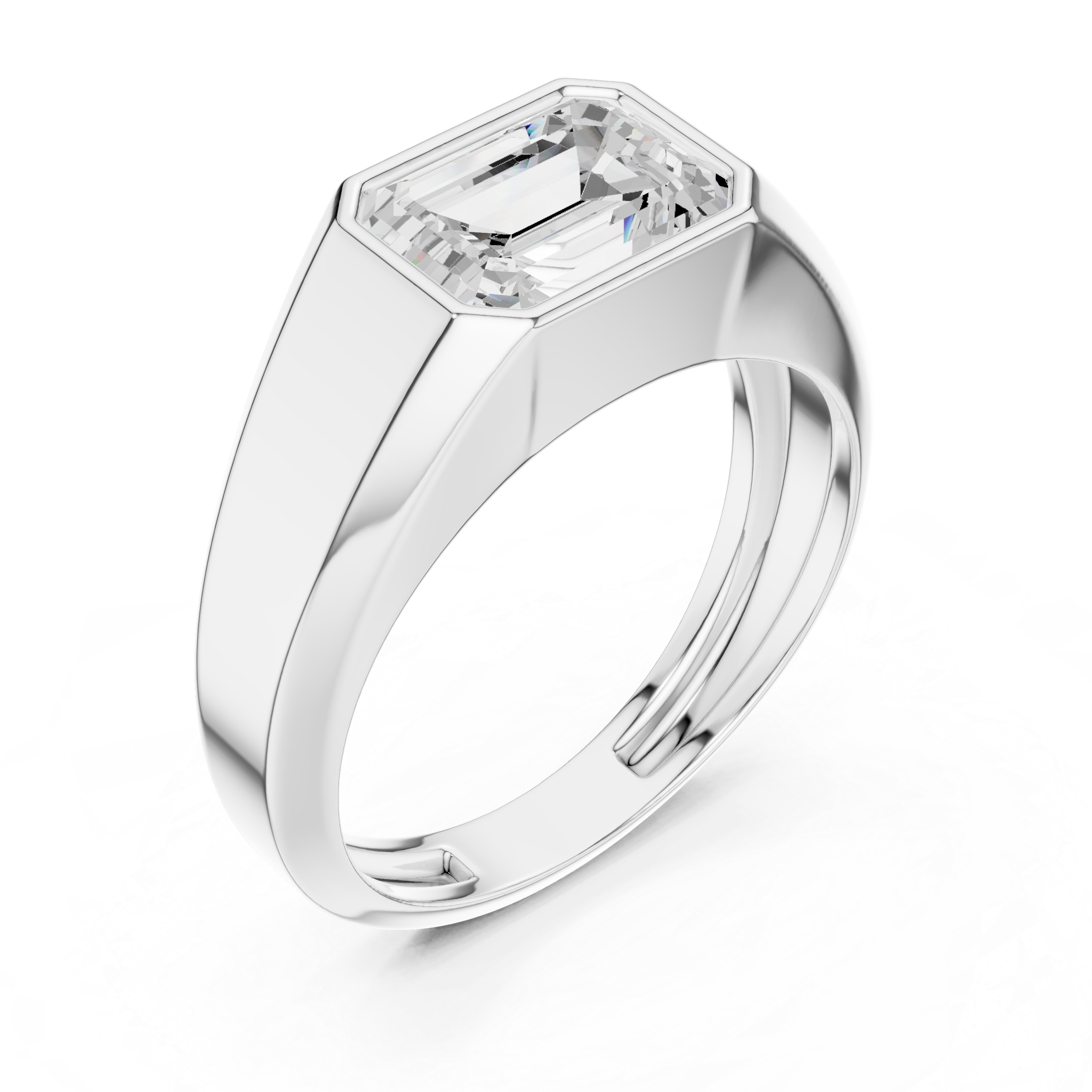 The Emerald Solitaire Ring