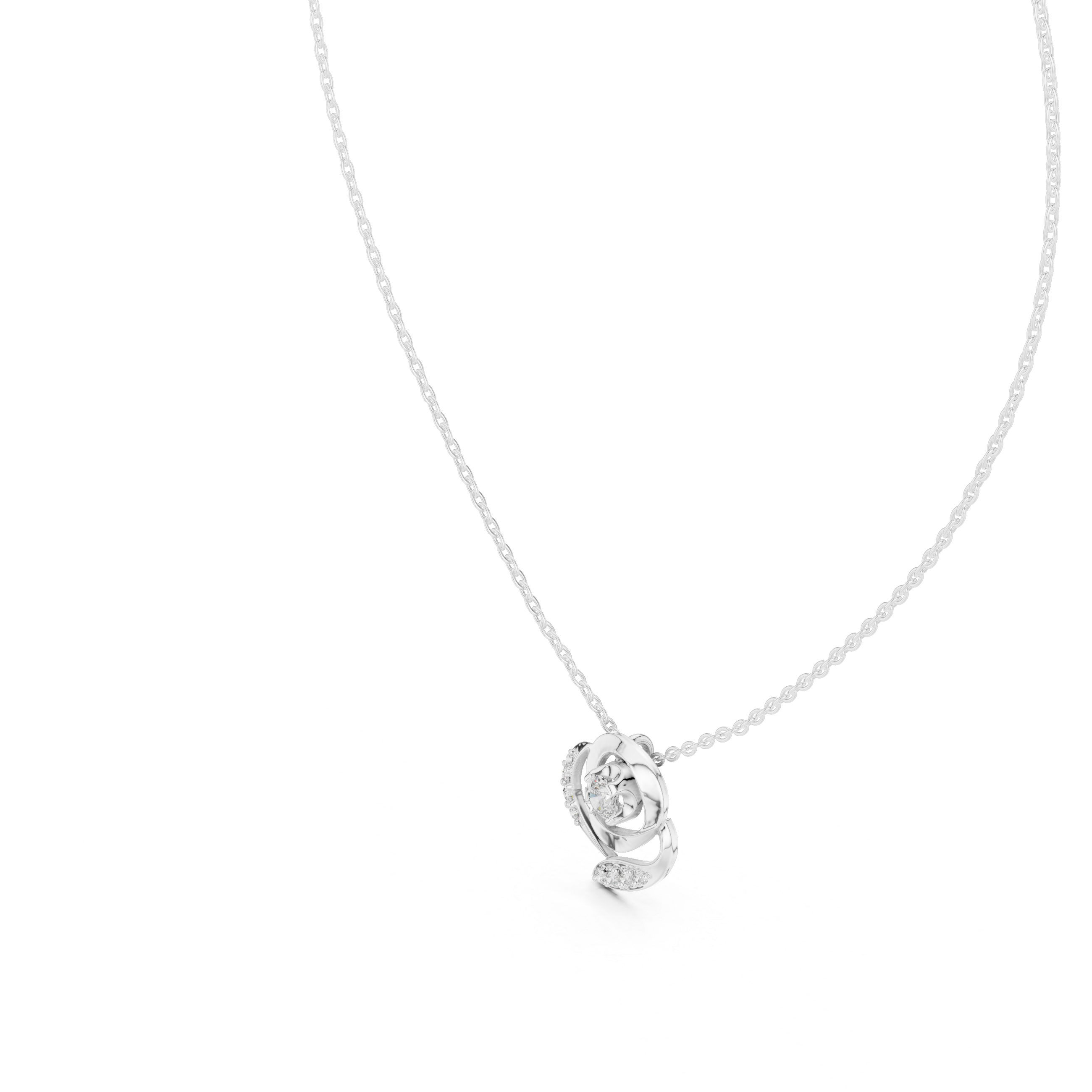 The Luna Petal Pendant