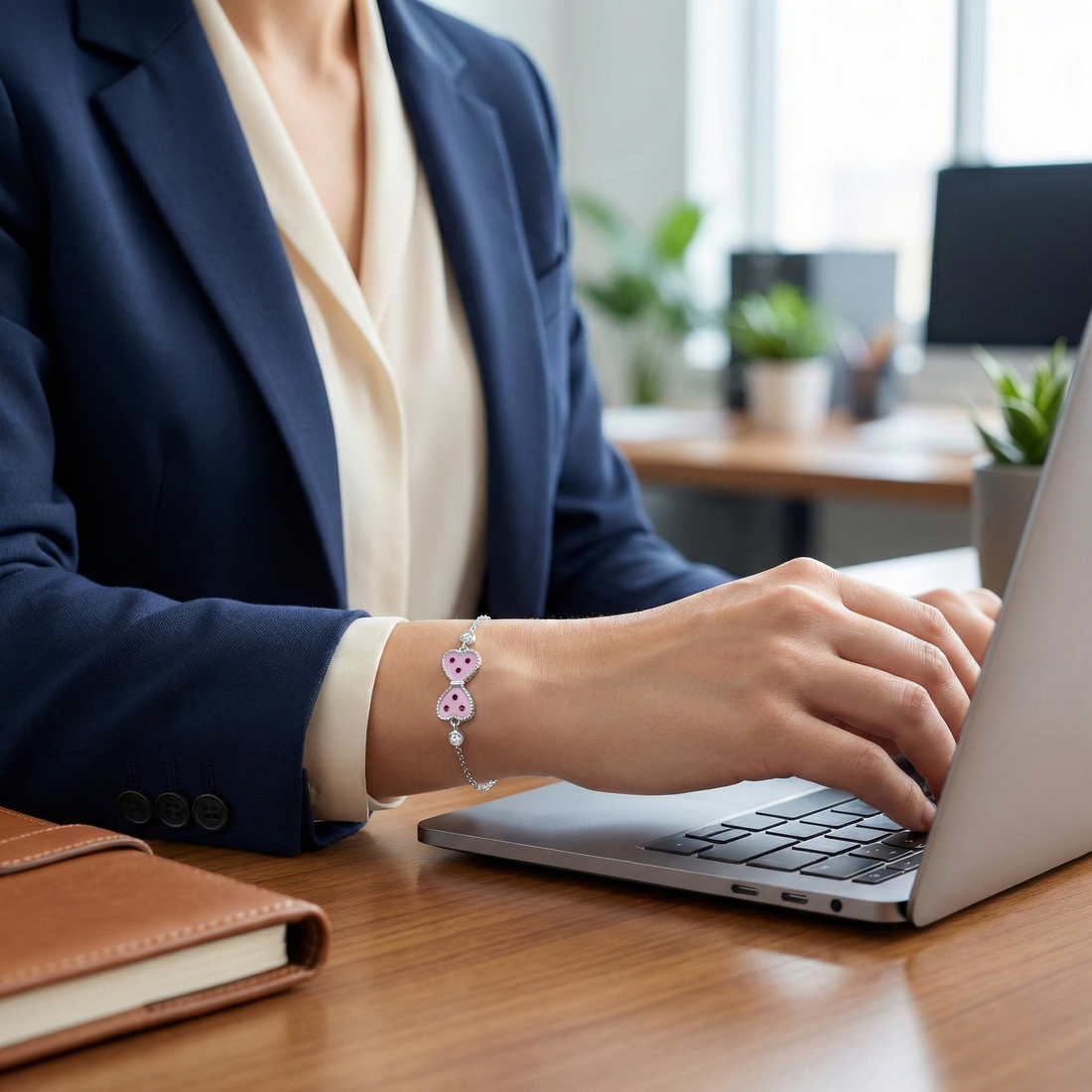 The Pink Petal Bracelet