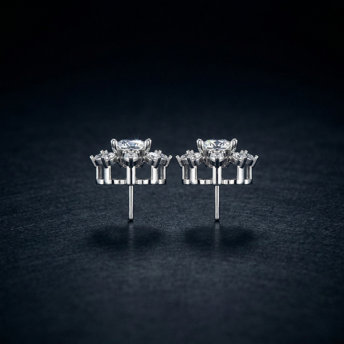 The Snowflower Studs