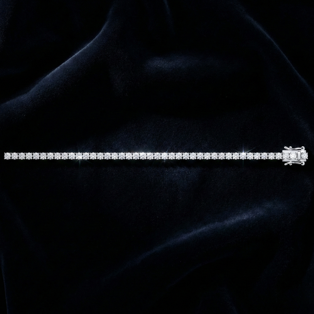 Round Tennis Bracelet