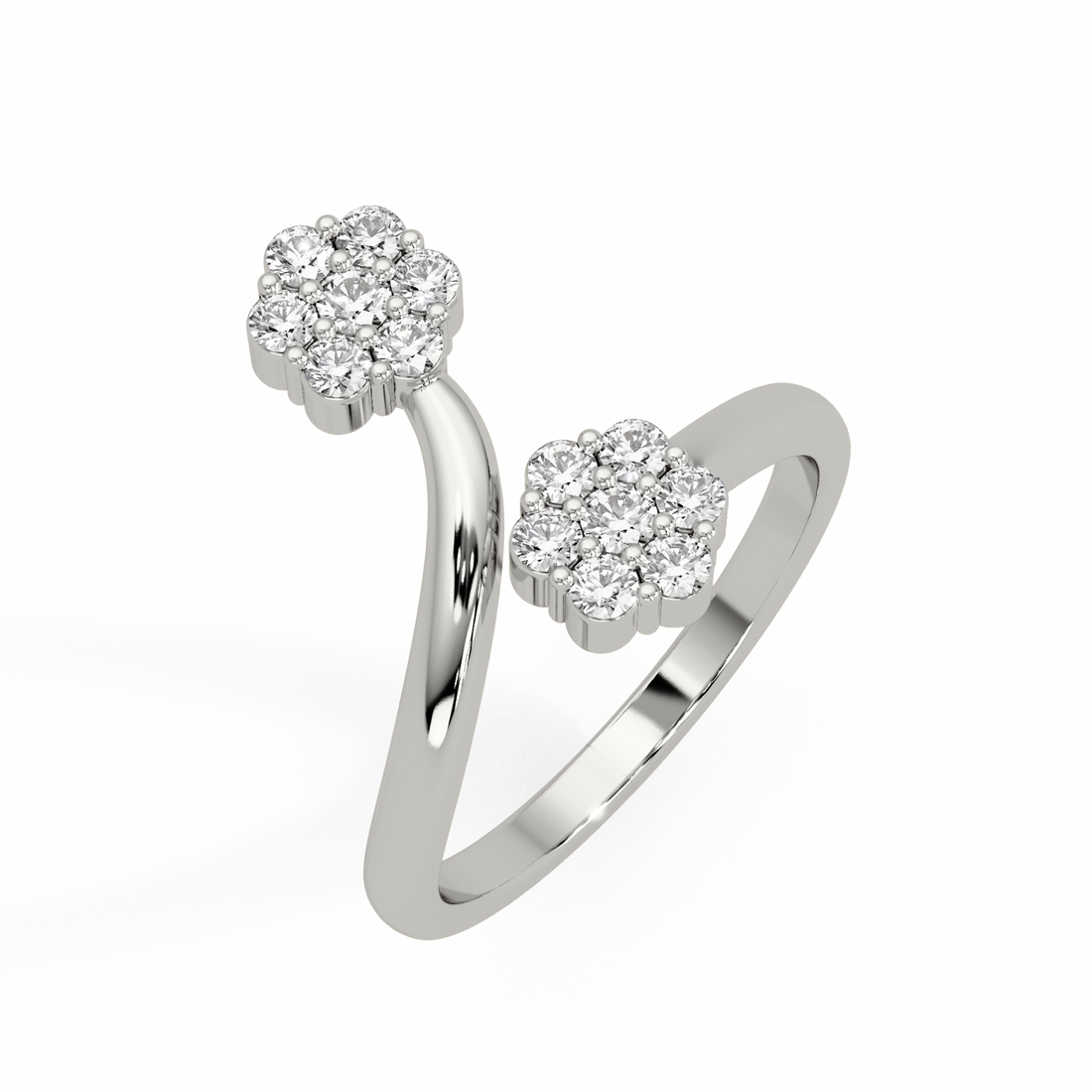 The Twin Daisy Ring