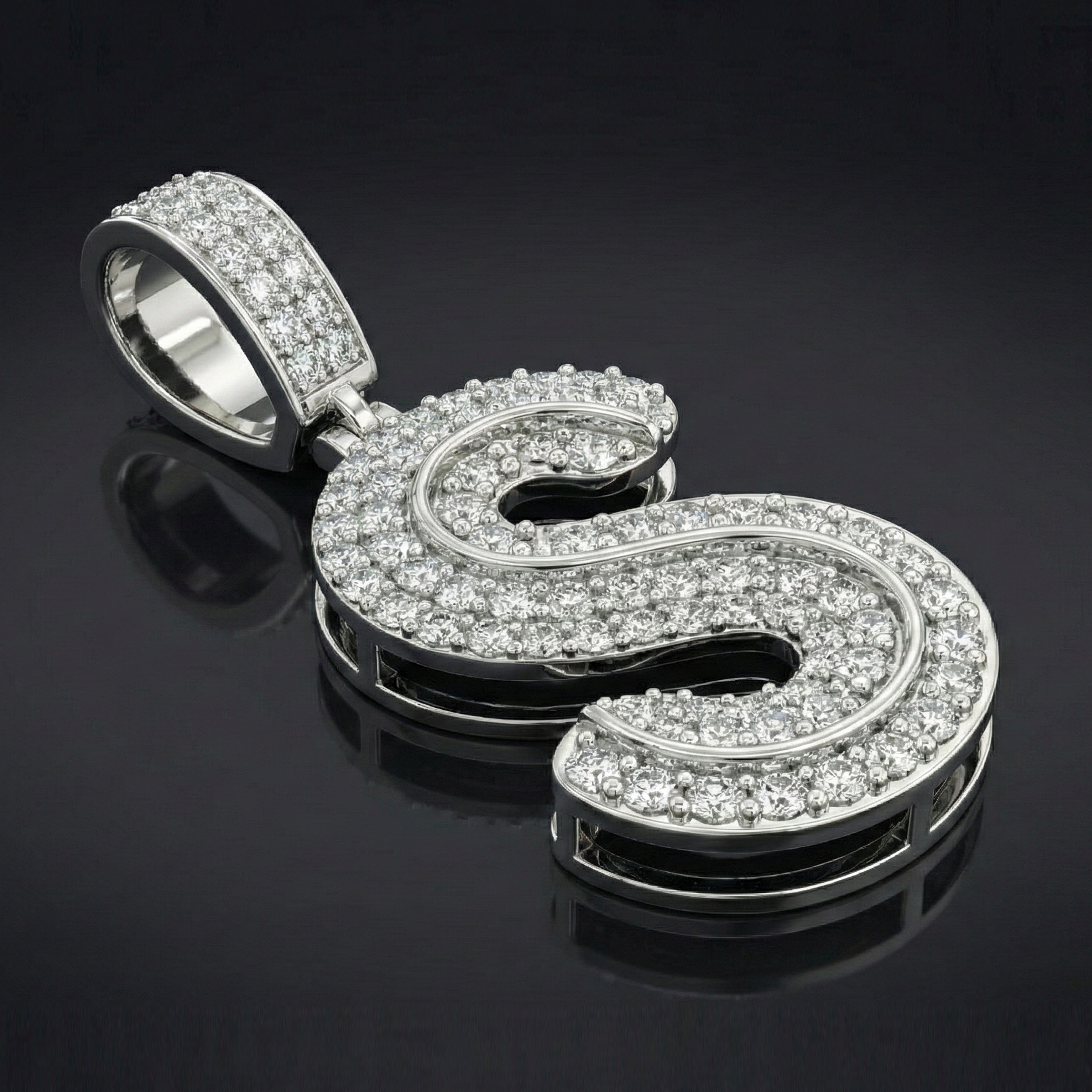 The Brilliant 'S' Pendant