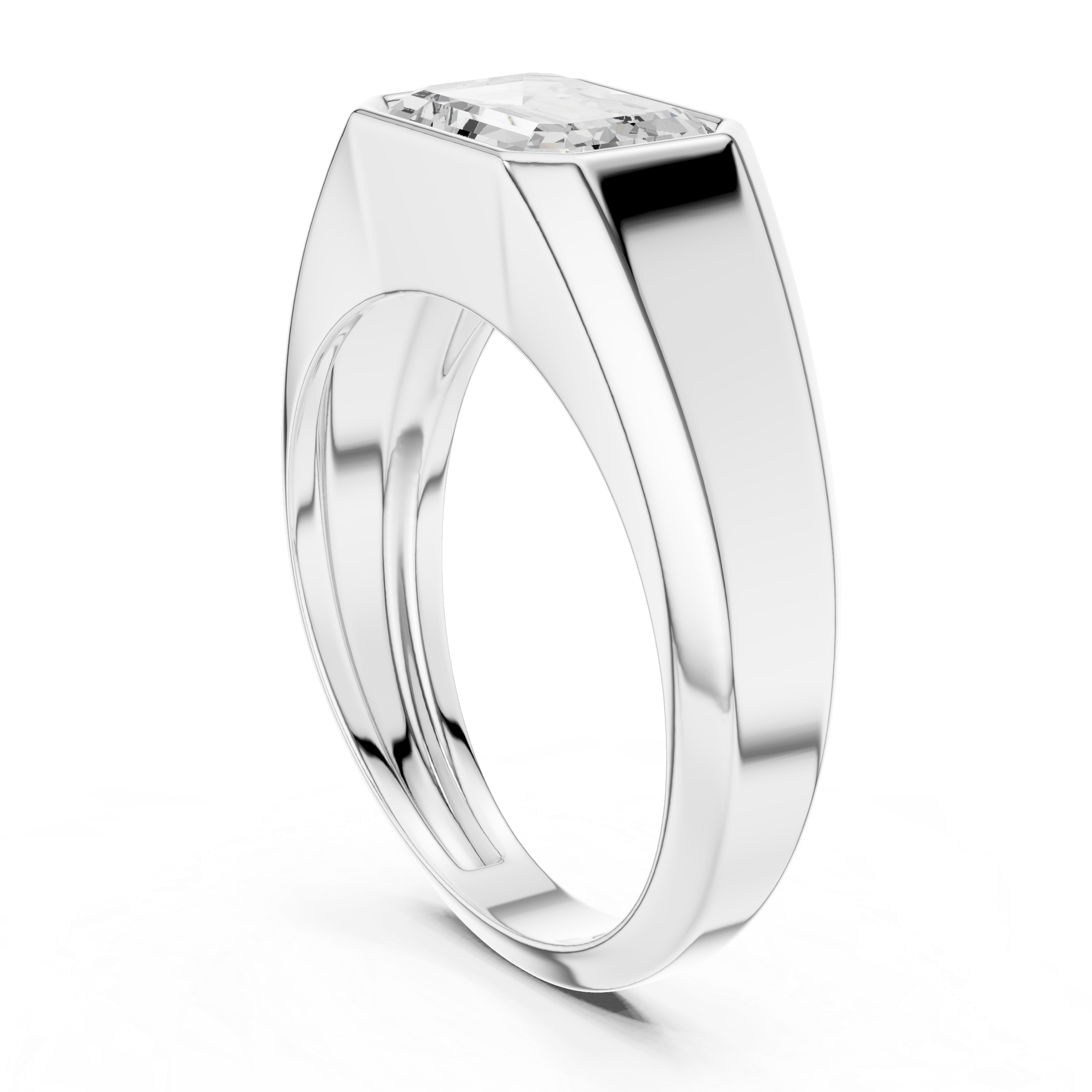 The Emerald Solitaire Ring