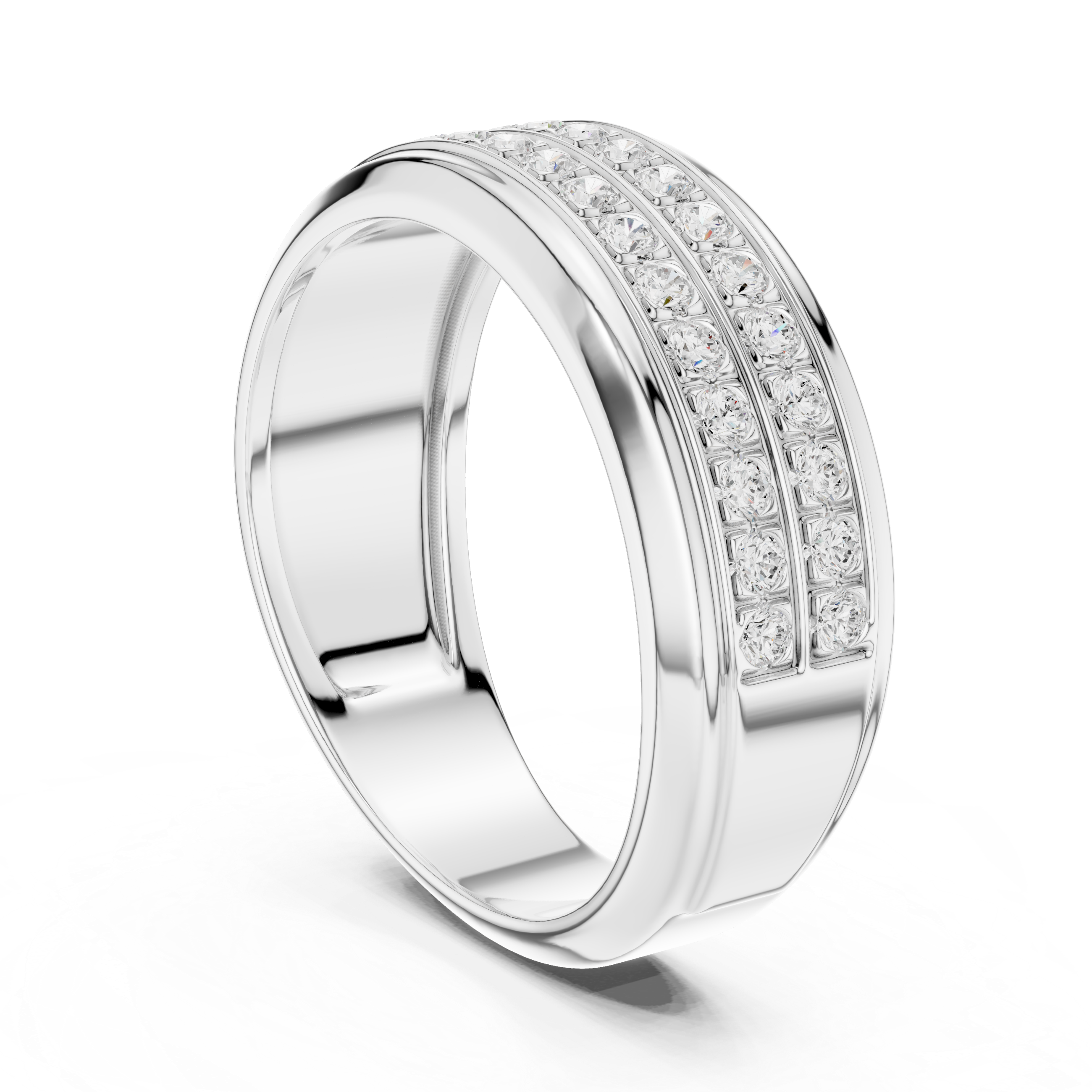 The Regal Twin Band Ring