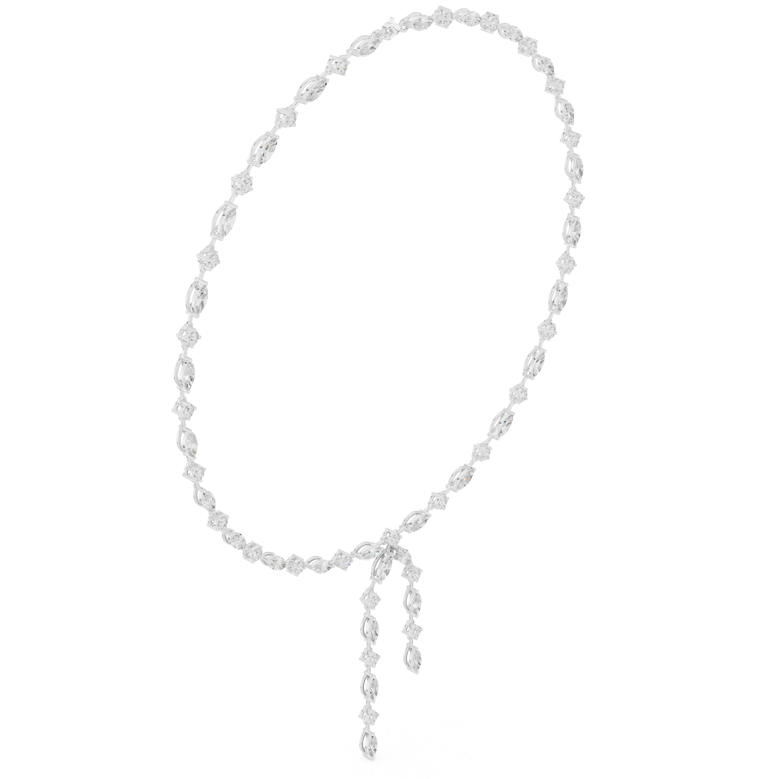 The Frozen Rain Drop Necklace