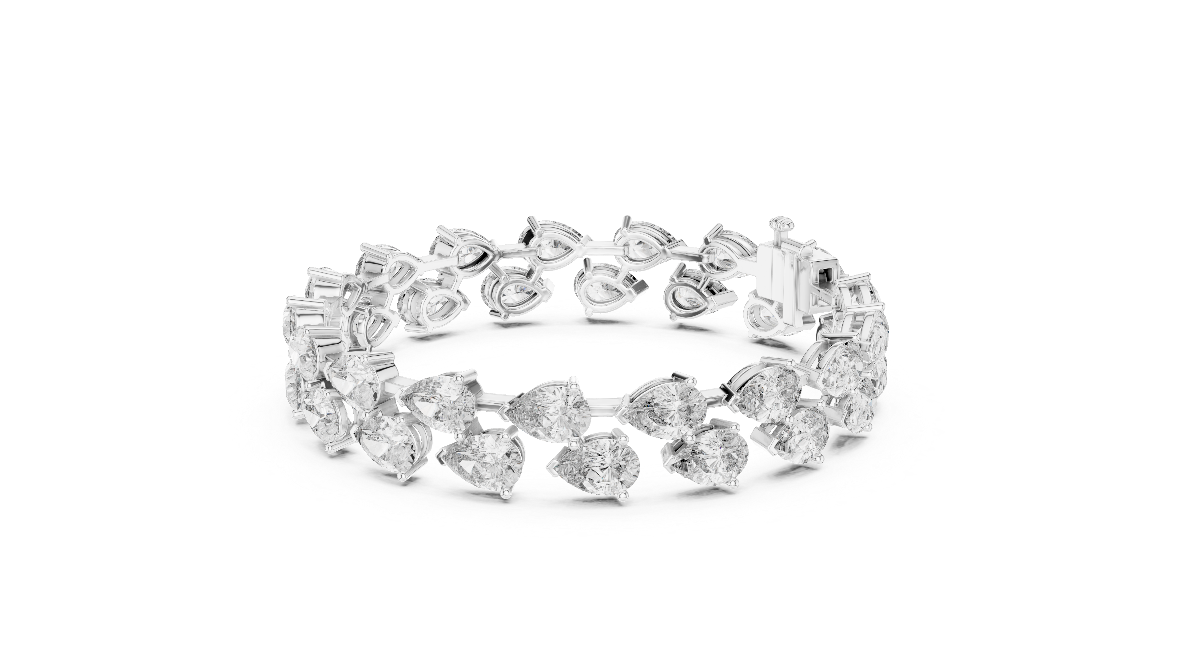 The Diamond Raindrop Bracelet