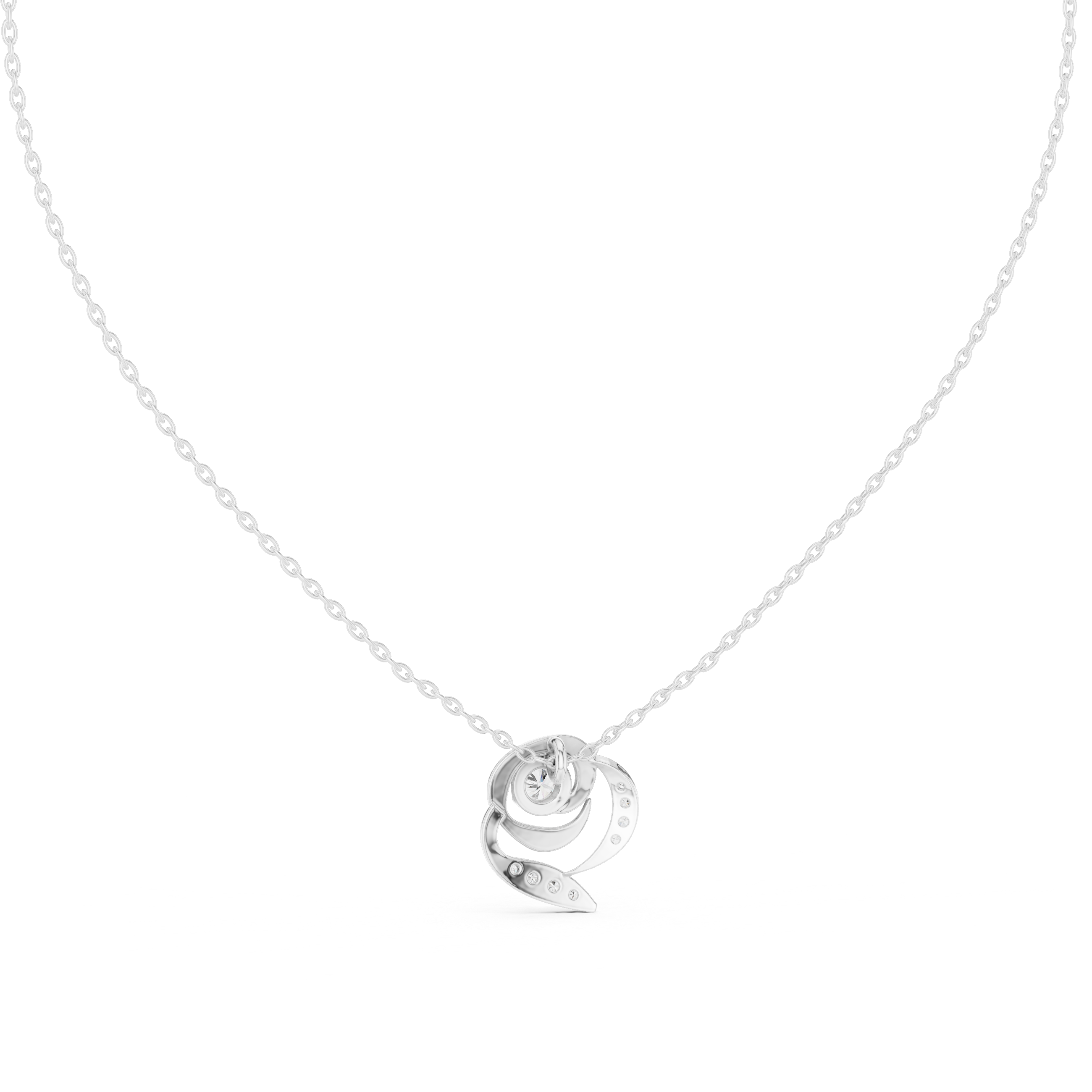 The Luna Petal Pendant