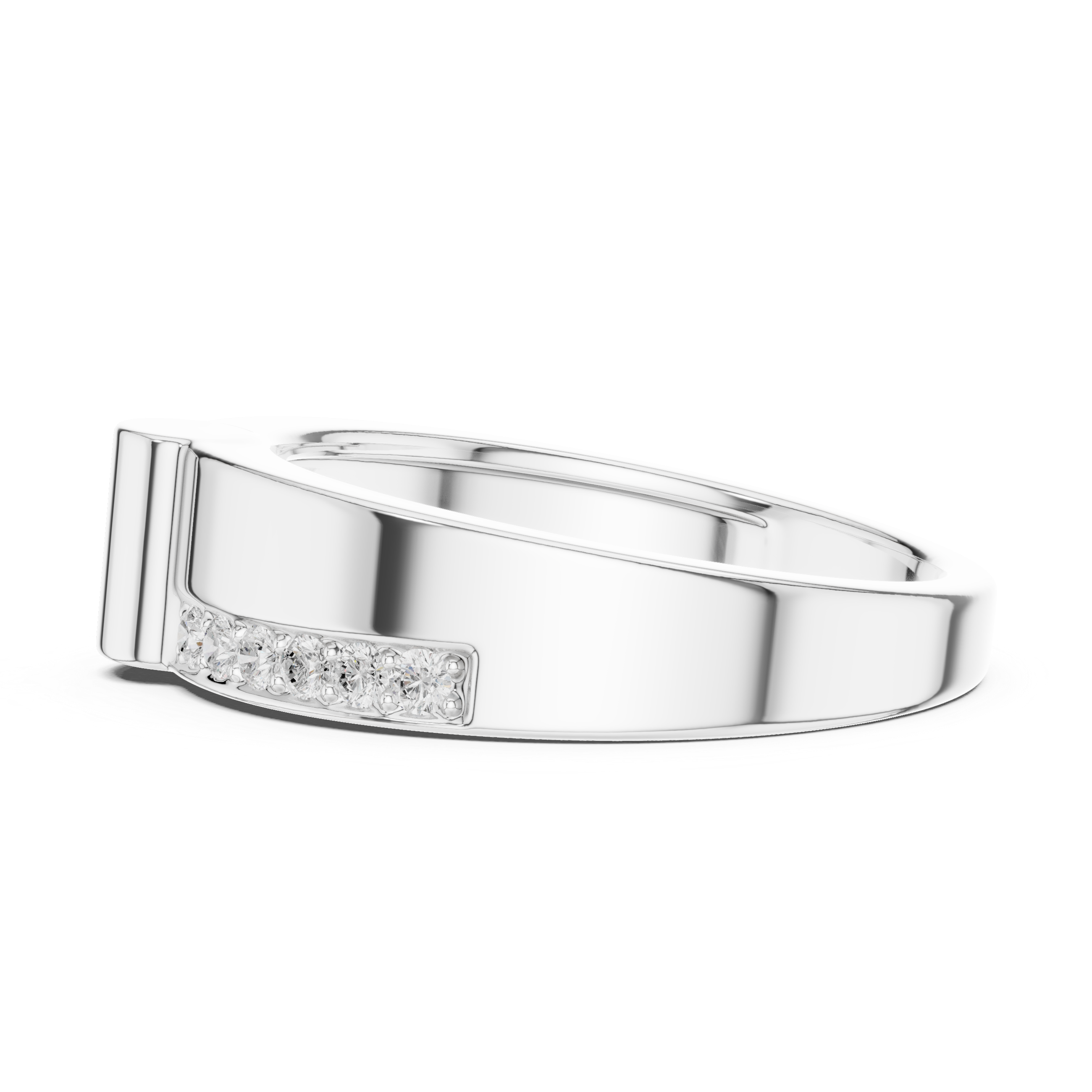 The Powerline Diamond Ring