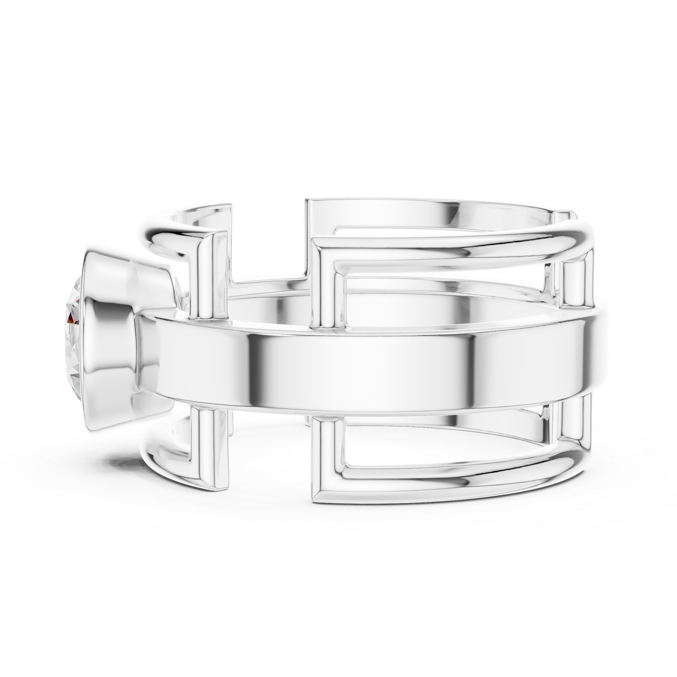 The Titan Bezel Ring