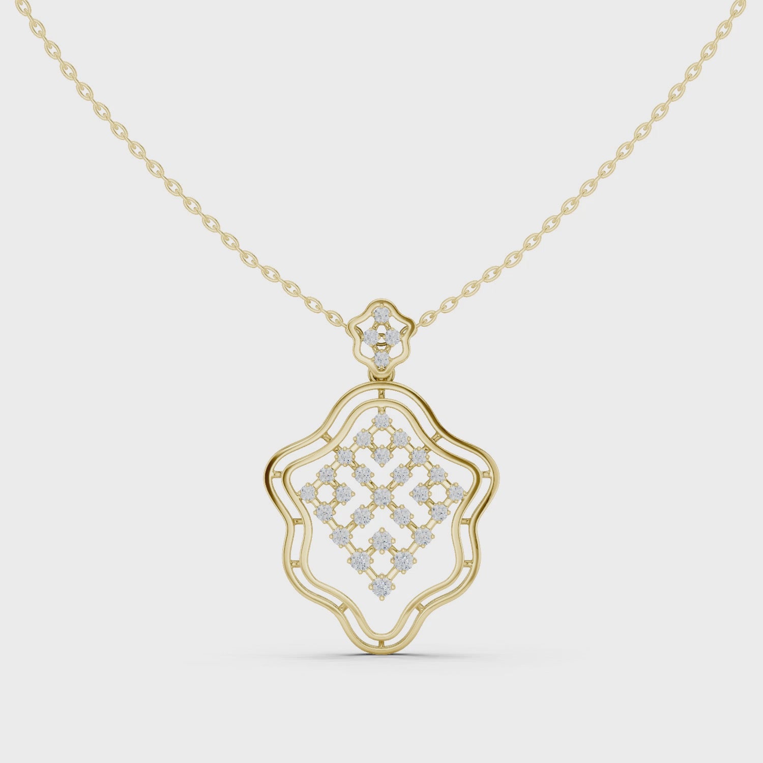 The Floral Symphony Pendant