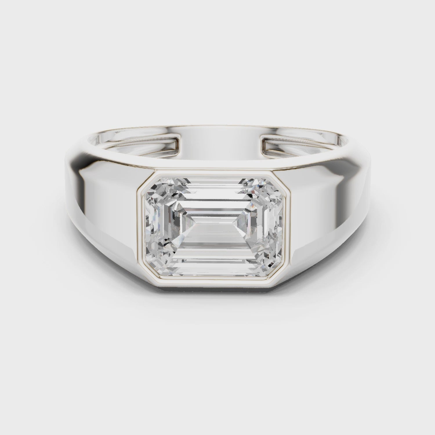 The Emerald Solitaire Ring