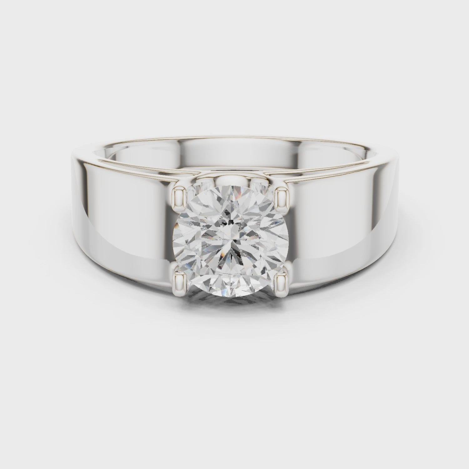 The Apex Solitaire Ring