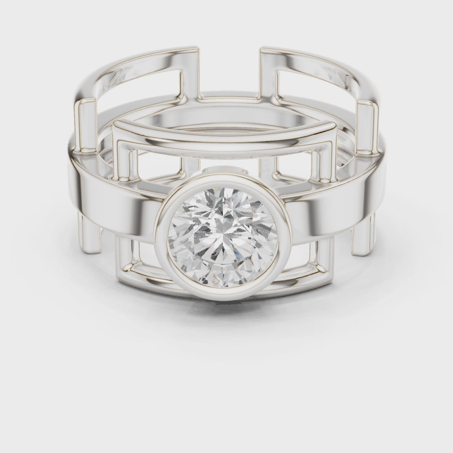 The Titan Bezel Ring