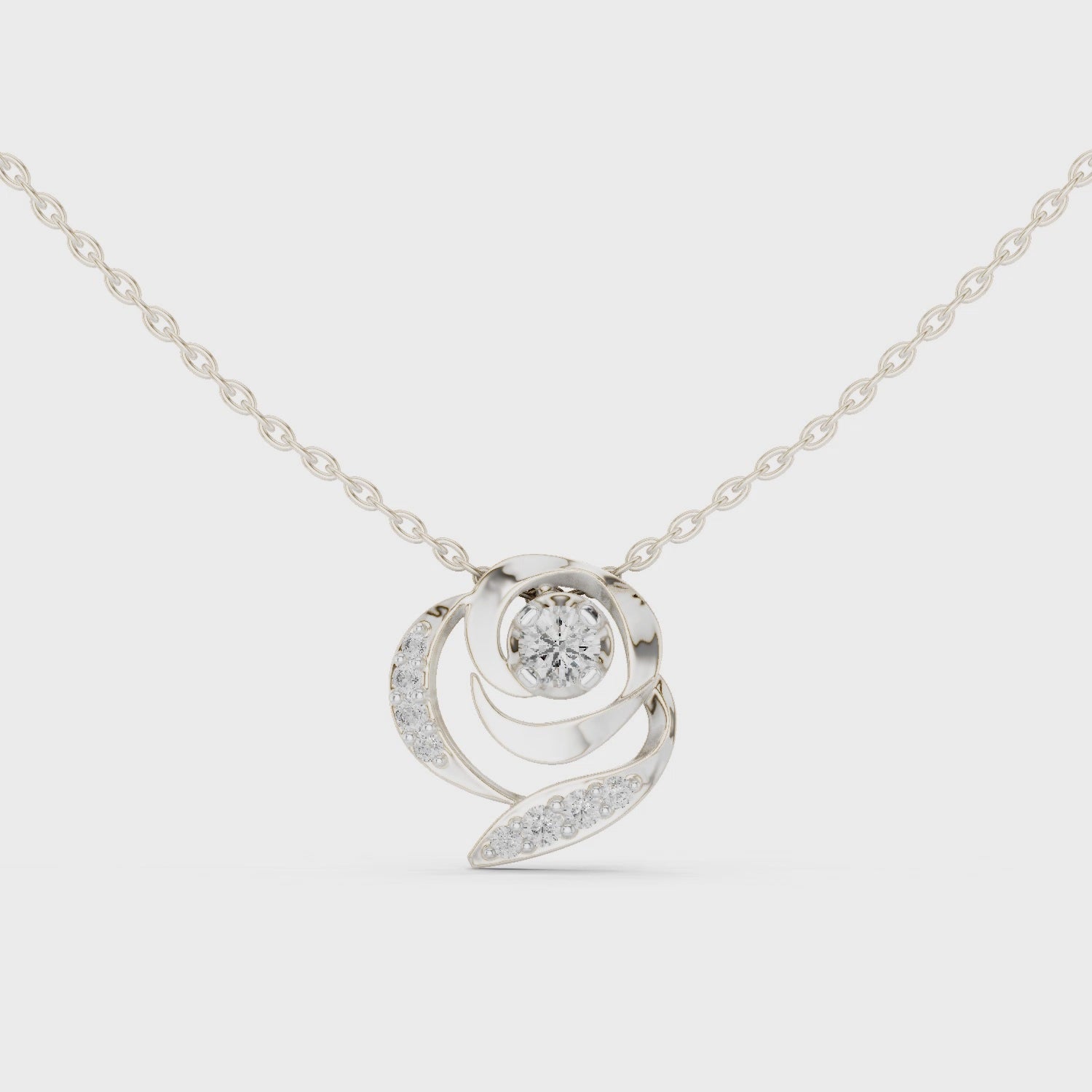 The Luna Petal Pendant
