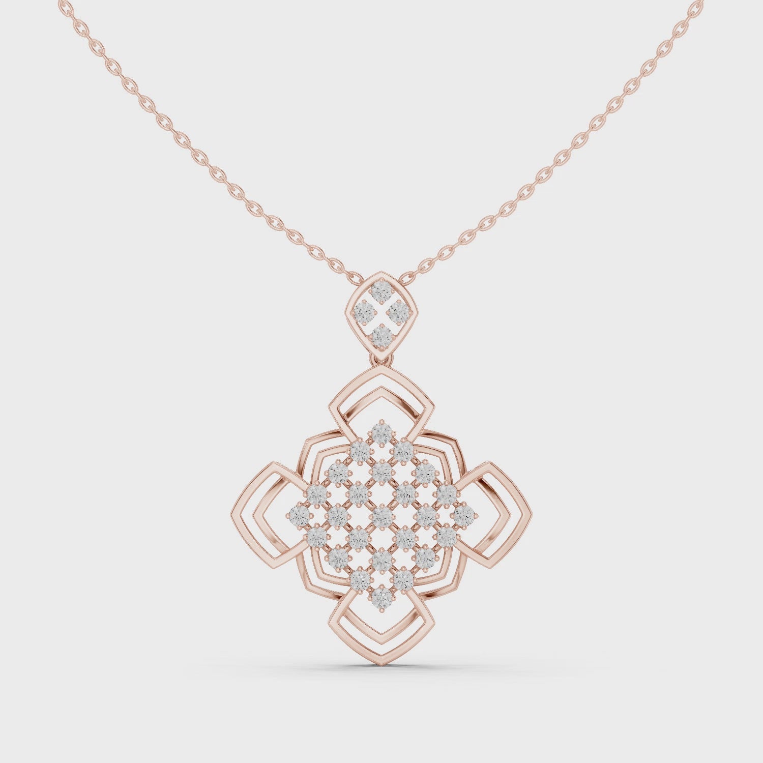The Imperial Snowflake Pendant