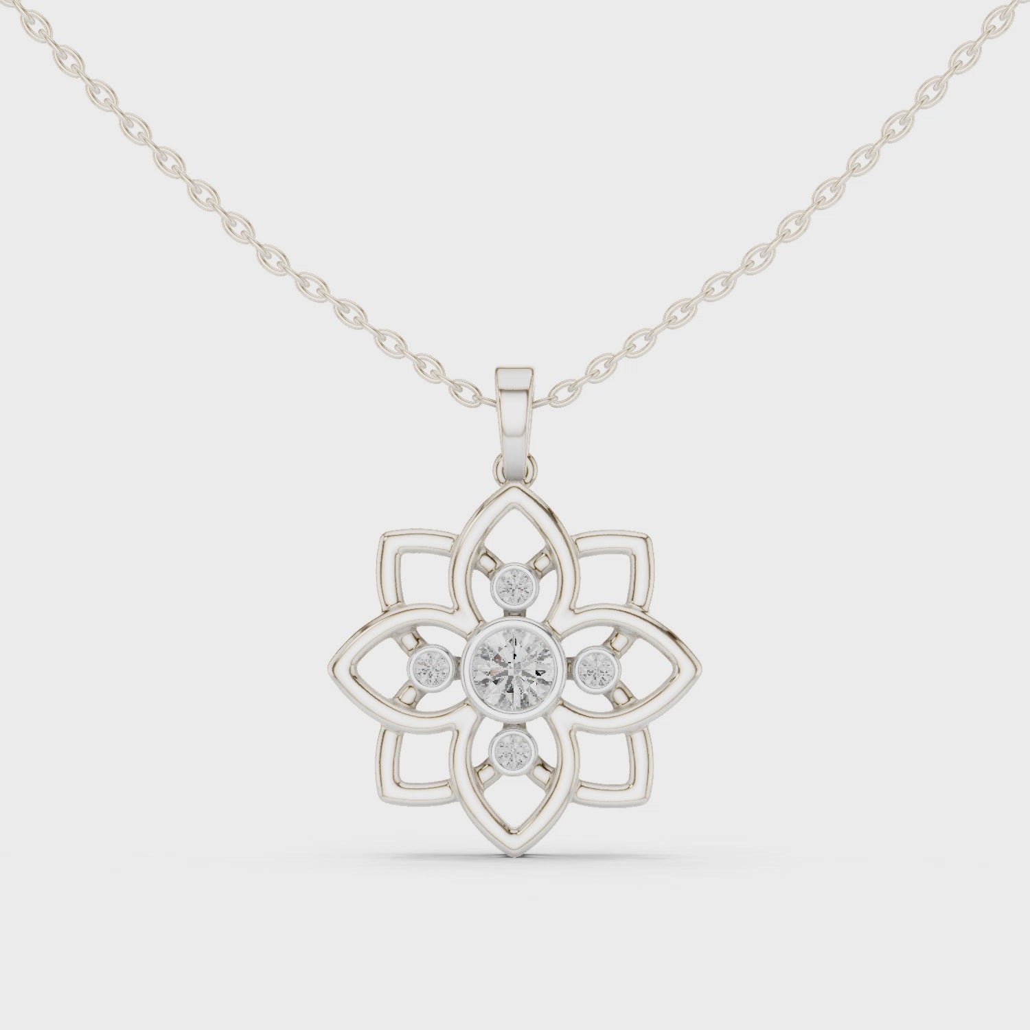 The Lotus Bloom Pendant